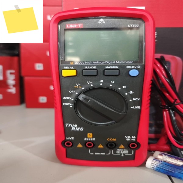 1개 UNI-T UT892 2000V 고전압 디지털 멀티미터 카운트 True RMSSY 제품 이미지
