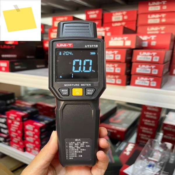 1개 UNI-T UT377B 핀형 수분 측정기 목재 및 건축 자재 자체 테스트SY 제품 이미지