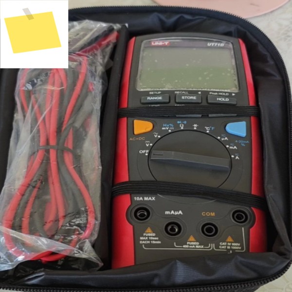 1개 UNI-T UT71D RMS 디지털 멀티미터 테스터 DMM USB 자동 데이터 로그 AC DC 전원SY 제품 이미지