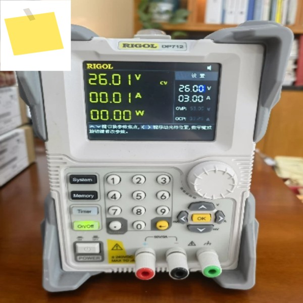 1개 DP712 50V3A150W 출력 RS232 인터페이스 채널 프로그래밍 가능 선형 DC 전원 공급 장치SY 제품 이미지