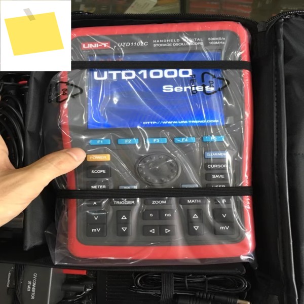 1pcUNI-T UTD1102C 휴대용 디지털 스토리지 오실로스코프 테스터 100MHZ 500MSsSY 제품 이미지