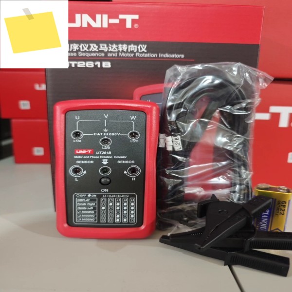 1개 UNI-T UT261B 위상 순서 및 모터 회전 표시기 테스터 미터SY 제품 이미지