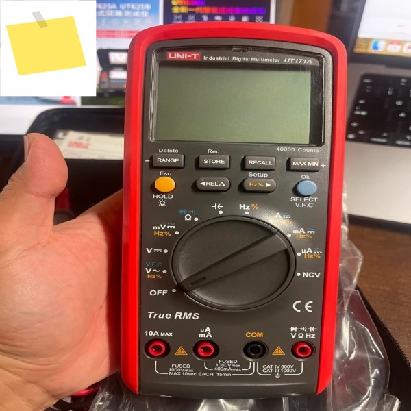 1개 UNI-T UT171A 트루 RMS 디지털 멀티미터 자동 범위 데이터 VFC NCV USB SY 제품 이미지