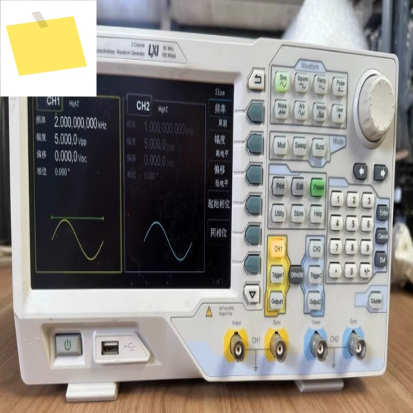 1개 RIGOL 함수임의 파형 발생기 DG4062 60MHz 500MSas 14비트 새제품SY 제품 이미지