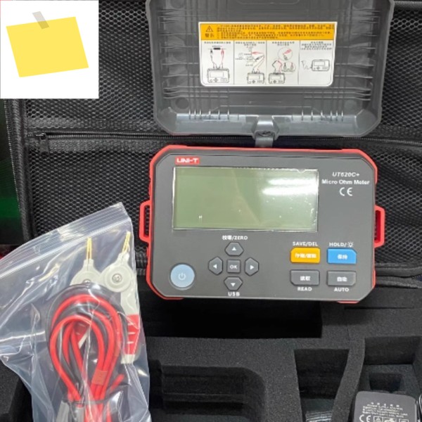 1개 UNI-T UT620C+ 디지털 DC 테스트 마이크로 저항계 커넥터모터 테스터SY 제품 이미지
