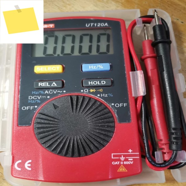1개 UNI-T UT120A 포켓 사이즈 자동 범위 조정 DMM 디지털 멀티미터 DCAC VoltaSY 제품 이미지