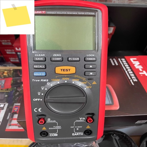 1개 UNI-T UT505A 1000V 휴대용 True RMS 메거 절연 저항 테스터 MultSY 제품 이미지
