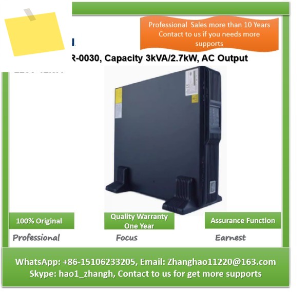 에머슨 UPS UHA1R-0030, 용량 3kVA2.7kW, AC 출력 220V 12.3A 온라인 랙 장착 외부 배터리 제품 이미지