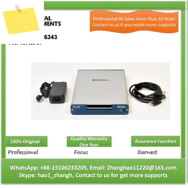 NI USB-6343 781439-01 DAQ PC 기반 장치 제품 이미지