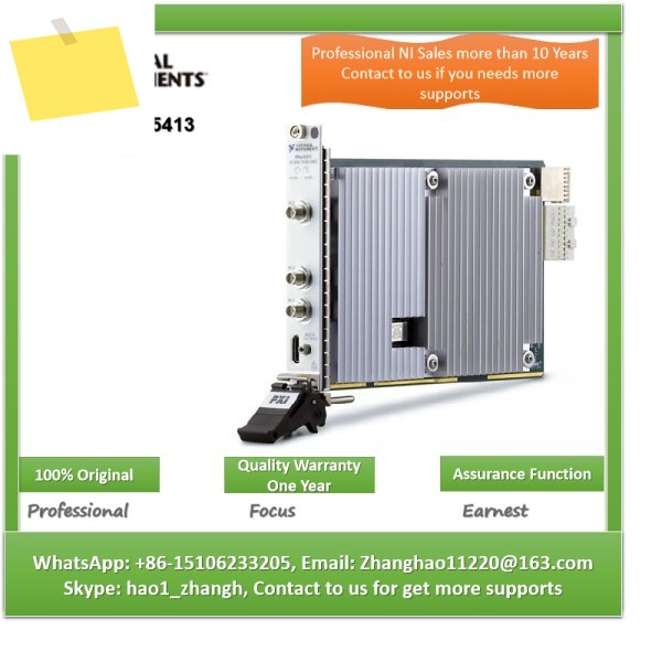 NI PXIe-5413 20MHz 대역폭, 16비트 PXI 파형 발생기 제품 이미지
