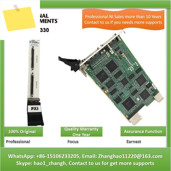 내셔널 인스트루먼츠 PXI-7330 스테퍼 모터 컨트롤러 제품 이미지