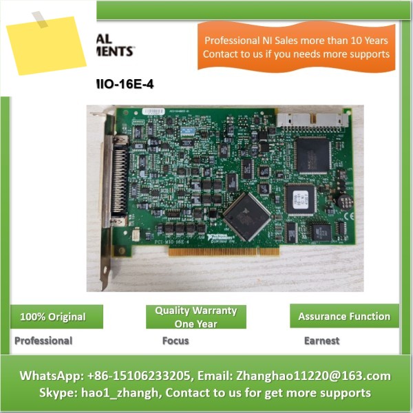 PCI-MIO-16E-4 내셔널 인스트루먼트 12비트 다기능 DAQ 제품 이미지