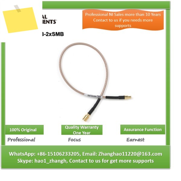 NI 2xSMB-2xSMB 동축 케이블 188858-01 스위치 모듈형 기기 제품 이미지