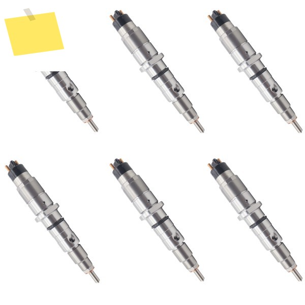 6PCS 커먼 레일 인젝터 6754113102 코마츠 BR380JG PC200-8 D39EX-22 GD555-5 HB205 제품 이미지
