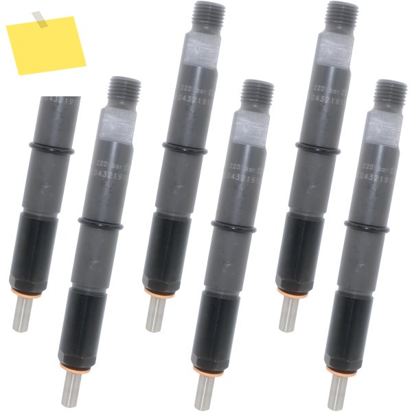 6PCS 연료 분사기 0432191287 도이츠 BF4M2012C 엔진용 제품 이미지