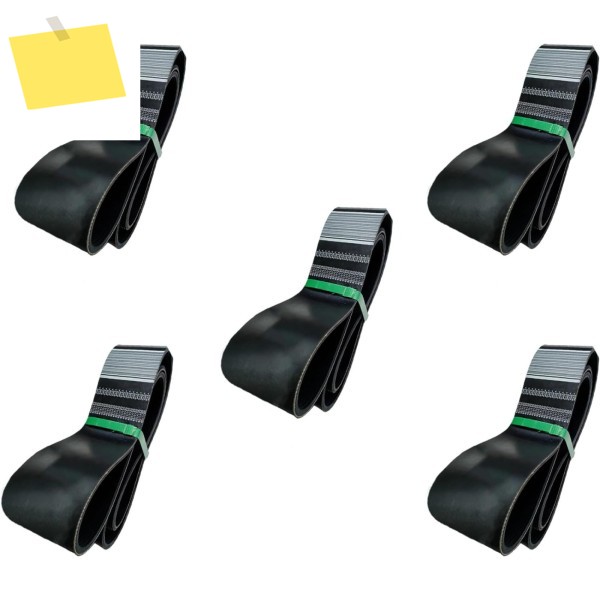 5PCS V 리브드 벨트 612600061360 10PK1045 커민스 엔진용 제품 이미지