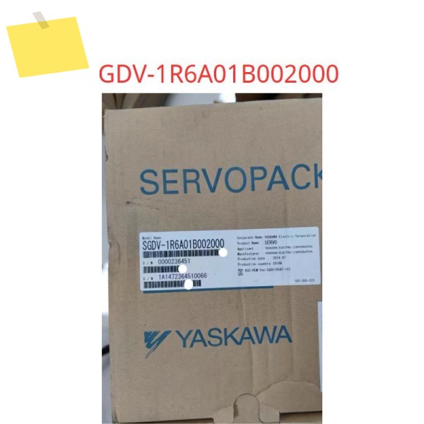 SGDV-1R6A01B 002000 CNC 시스템 기계용 신품 서보 드라이브 제품 이미지