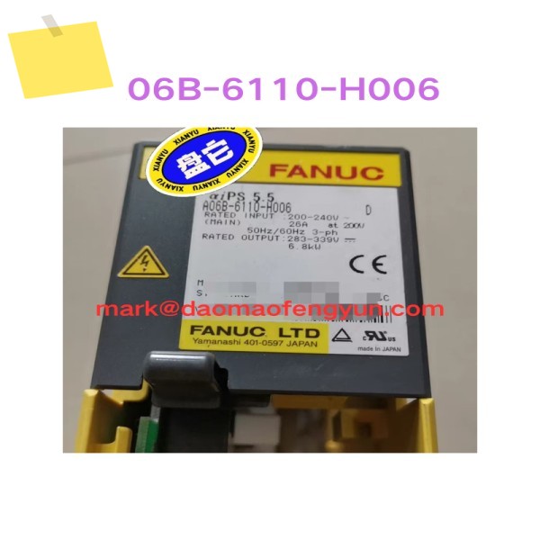 A06B-6110-H006 중고 서보 드라이브 테스트 확인 제품 이미지