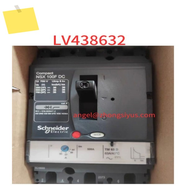 LV 438632 신품 성형 케이스 회로 차단기 NSX100FTM63DC 제품 이미지