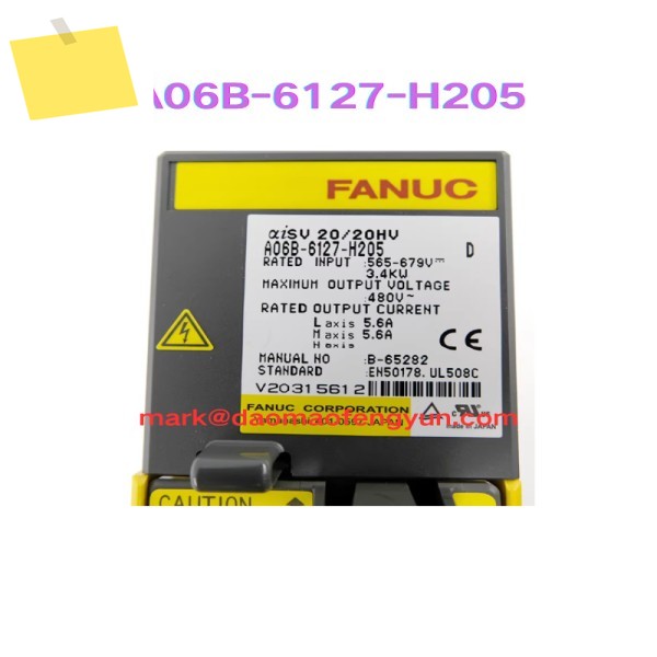 A06B-6127-H205 중고 서보 드라이브 테스트 완료 OK 제품 이미지