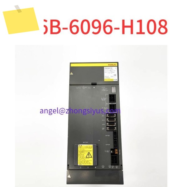 A06B-6096-H108 Fanuc 서보 드라이브는 CNC 시스템 기계에 대해 테스트를 거쳤습니다 제품 이미지