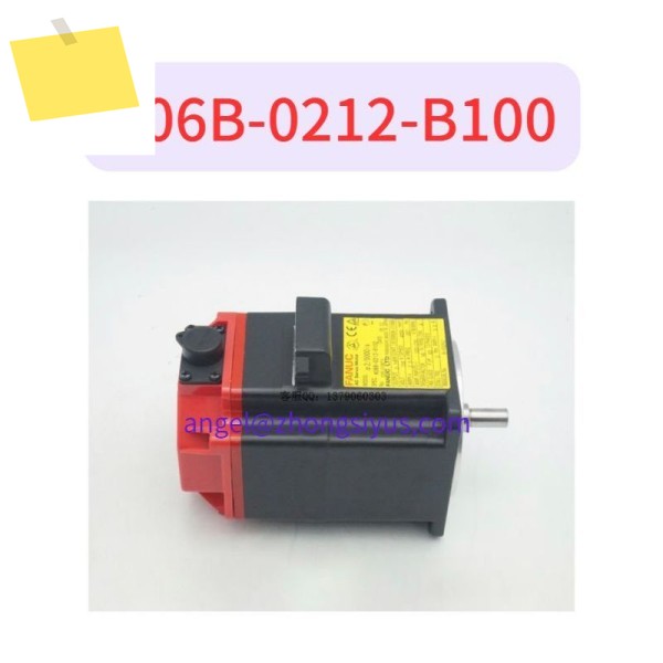 A06B-0212-B100 CNC 컨트롤러 시스템용 테스트를 거친 Fanuc 서보 모터를 사용하여 매우 저렴하게 제품 이미지