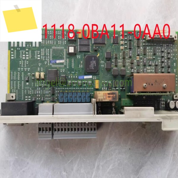 6SN1118-0BA11-0AA0 SIMODRIVE 611 2AXES 카드 테스트 완료 양호한 상태 제품 이미지