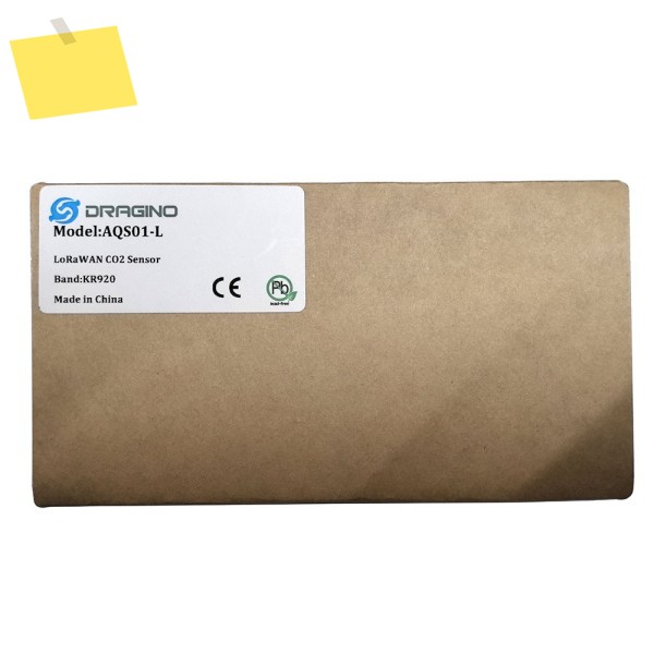 Dragino AQS01-L 실내용 LoRaWAN CO2 공기질 온도, 상대 습도 및 기압 측정용 제품 이미지