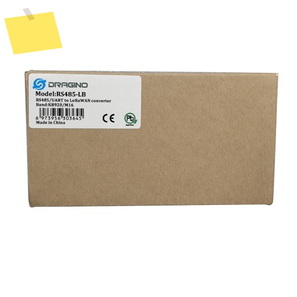 Dragino RS485-LB 방수 RS485UART-LoRaWAN 변환기 제품 이미지