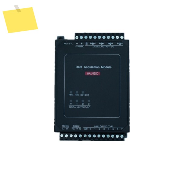 TCP-507L 8AI 4DO 아날로그 IO 수집 모듈 220V5A 이더넷 RS485 RS232 Modbus TCP&RTU 제품 이미지
