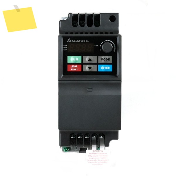 델타 인버터 AC VFD015EL21A 단상 0~240V 7.5A 0.1~600Hz 1.5KW 2HP 박스형 제품 이미지