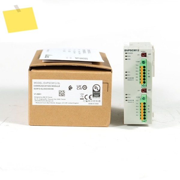 델타 슬림 시리즈 DVPSCM12-SL PLC 통신 확장 제품 이미지