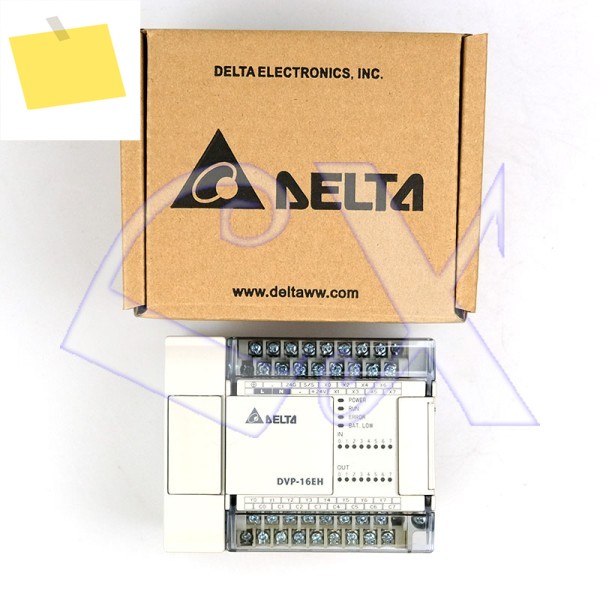 기존 델타 PLC 컨트롤러 DVP16EH00T3 EH3 시리즈 8DI 박스 내 제품 이미지