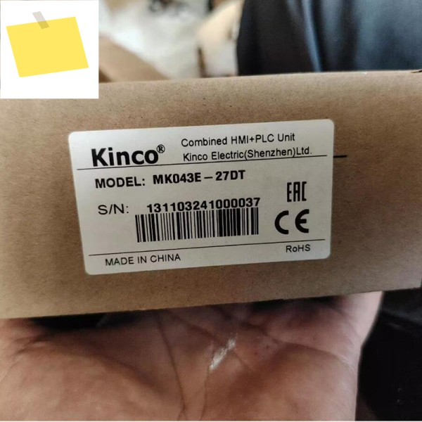 킨코 IoT MK043E-27DT 10DI10DO4DIO2AI1AO HMI PLC 올인원 4.3인치 터치스크린 프로그래머블 컨트롤러 통합 패널 제품 이미지