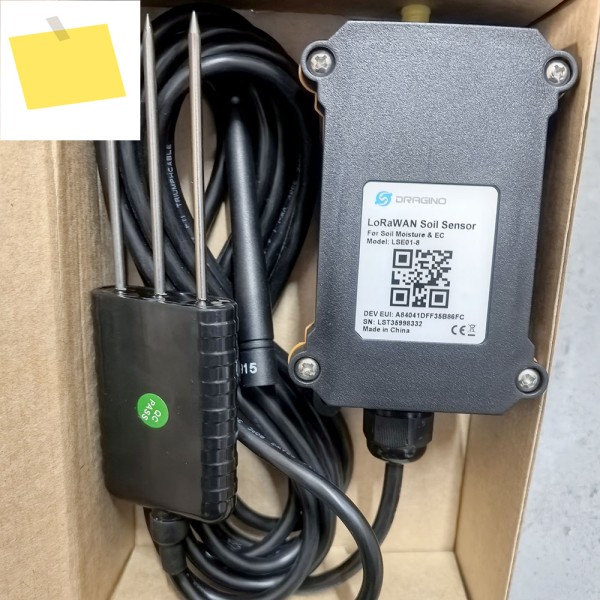 농업용 IoTFreeshipping Dragino LSE01 LoRaWAN 토양 수분 및 EC 센서 제품 이미지