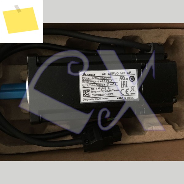 델타 ECMA-C20604RS 샤프트 AC 서보 모터, 400W, 1.27NM, 60mm, 3000rpm, 14mm 제품 이미지