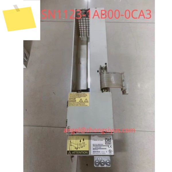 6SN1123-1AB00-0CA3 SIMODRIVE 611 전원 모듈, 2축, 50A 테스트 완료 양호한 상태 제품 이미지