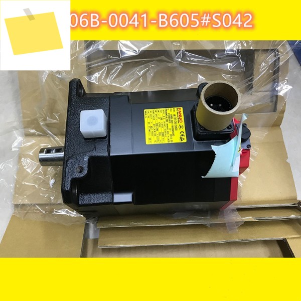 A06B-0041-B605 # S042 신품 Fanuc AC 서보 모터는 CNC 기계에 대해 테스트를 거쳤습니다 제품 이미지