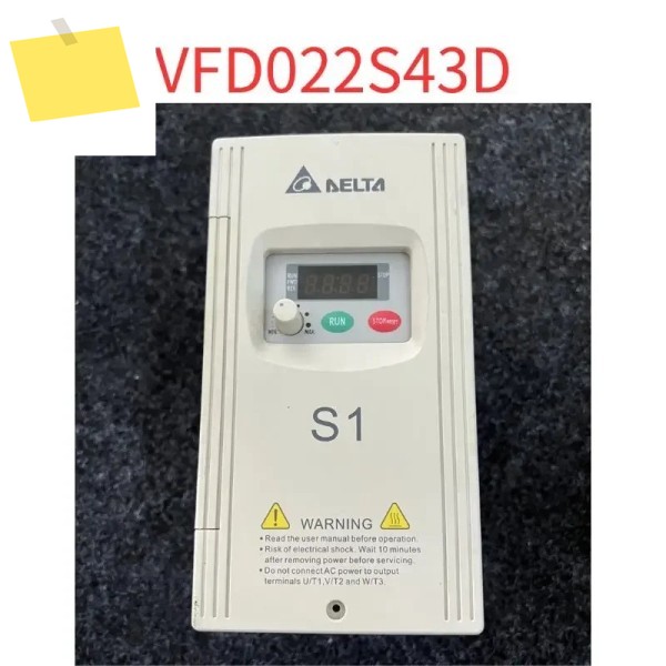 중고 인버터 VFD022S43D 2.2KW 380V 테스트 OK 제품 이미지
