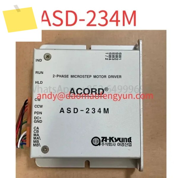중고 테스트 OK ASD-234M 2상 마이크로스텝 모터 드라이버 제품 이미지