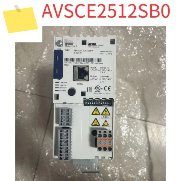 중고 주파수 변환기 8400 E84AVSCE2512SB0 0.25KW 제품 이미지