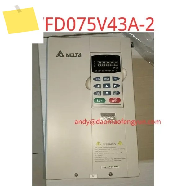 중고 VFD075V43A-2 주파수 변환기 테스트 OK 제품 이미지