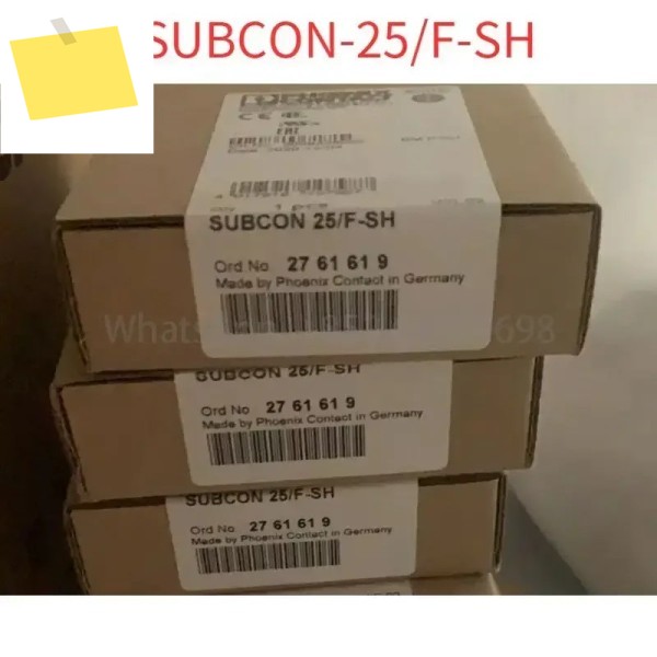 신품 커넥터 25극 2761619 SUBCON-25F-SH 중고 테스트 완료됨 OK 제품 이미지