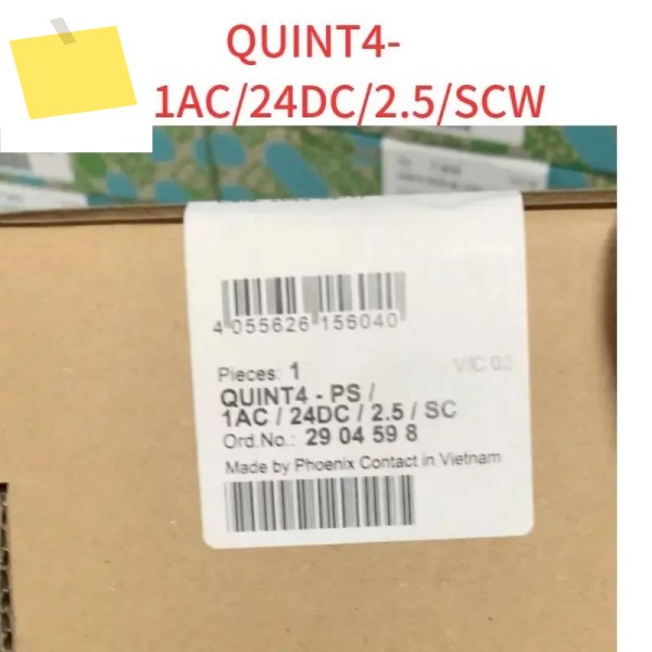 신품 전원 공급 장치 QUINT4_PS 2904598 quint4-ps1ac24dc2.5sc 제품 이미지