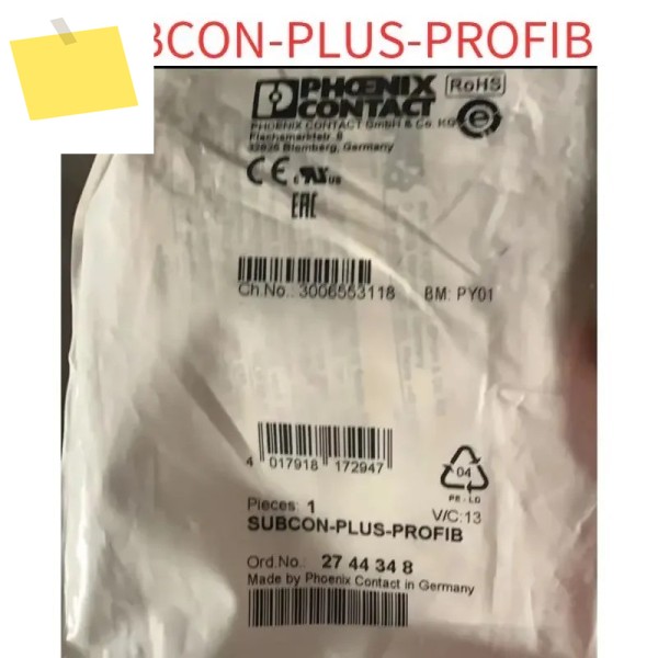 신품 D-SUB 커넥터 2744348 SUBCON-PLUS-PROFIB 제품 이미지