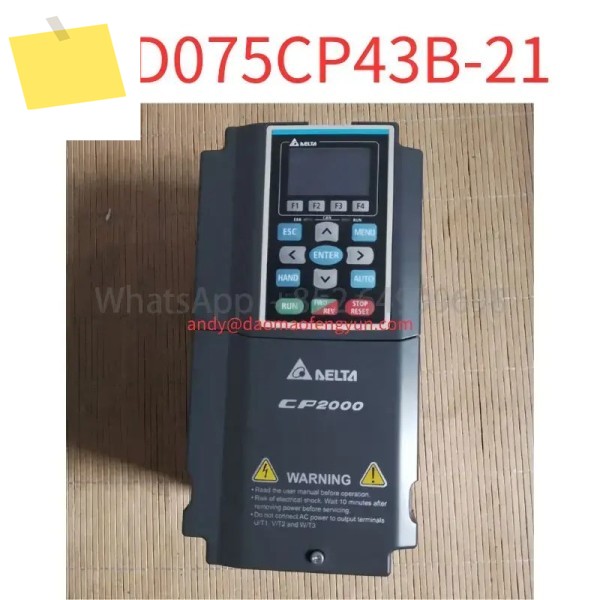 중고 VFD075cP43B-21 7.5KW 주파수 변환기 제품 이미지