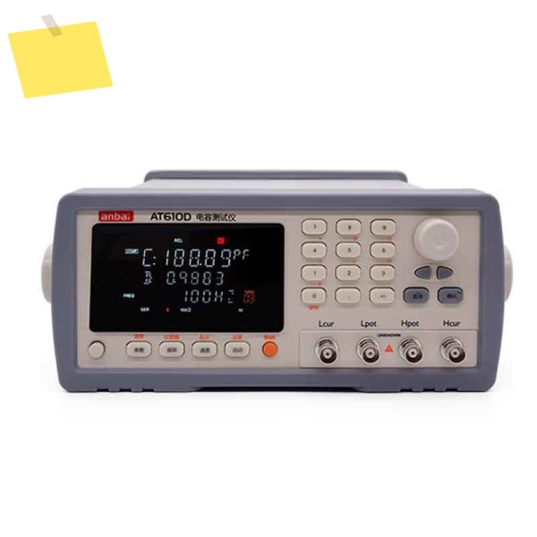 Applent AT610D 커패시턴스 테스터 주파수 100Hz,120Hz,1kHz,10kHz, 정확도 0.1% 인터페이스 포함 제품 이미지
