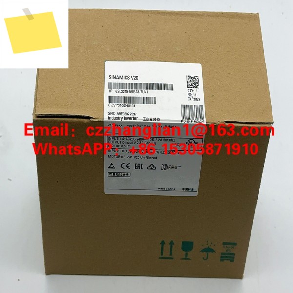새제품 6SL3210-5BE21-5UV0 서보 모터 주파수 변환기 제품 이미지