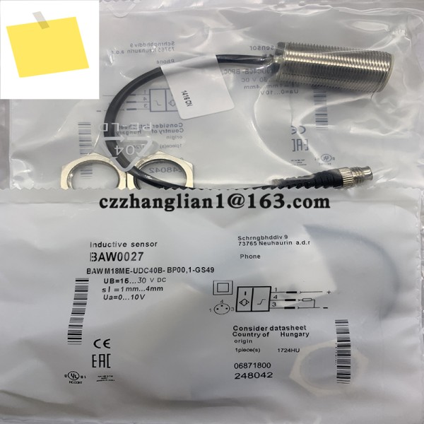 100% 신품 센서 BAW001A M12MG2-IAC20B-BP01,5-GS04 제품 이미지