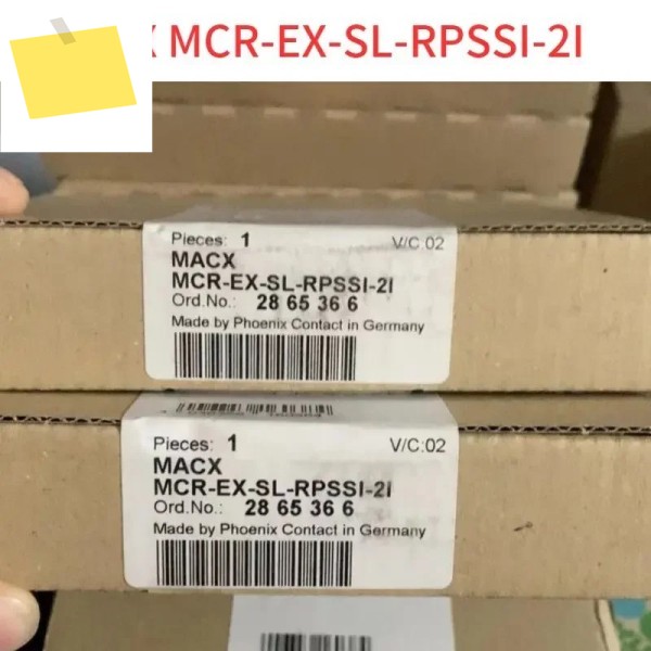 신품 방폭형 아이솔레이터 2865366 macx mcr-ex-sl-rpssi-2i 제품 이미지